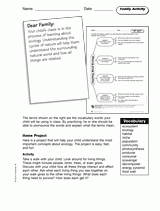Ecology: Family Activity