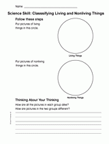 Science Skill: Classifying Living and Nonliving Things