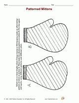 Patterned Mittens