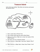 Treasure Island: Reading Maps