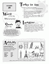 Statue of Liberty Activities