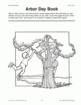 Arbor Day Worksheets & Book Activity