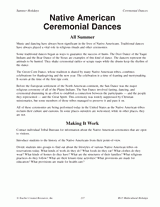 Native American Ceremonial Dances