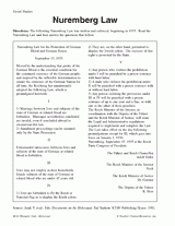 Nuremberg Law