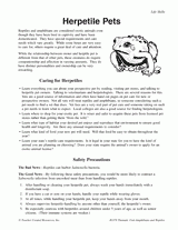 Herptile Pets