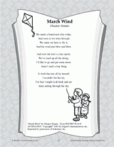 March Wind Poetry Pack