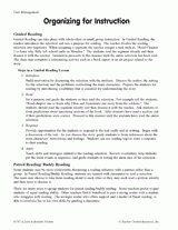 Organizing for Instruction