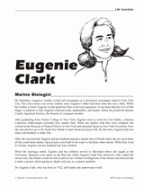 Eugenie Clark, Marine Biologist