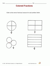 Colored Fractions
