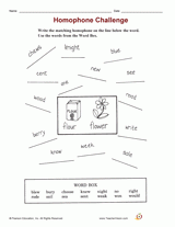 Homonym Challenge