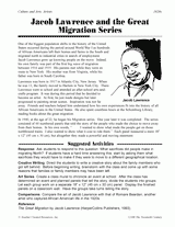 Jacob Lawrence and the Great Migration Series