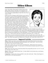 Althea Gibson's Story