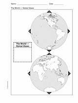 World Map: Two Global Views