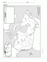 Map of Canada