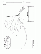 Map of Alaska