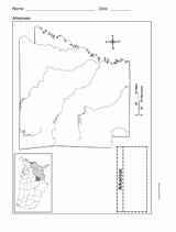 Map of Arkansas
