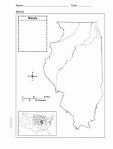 Map of Illinois