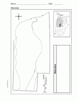 Map of Nebraska
