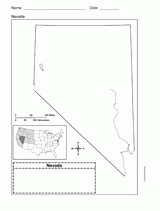 Map of Nevada