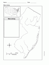 Map of New Jersey