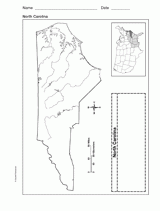Map of North Carolina