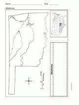 Map of Oklahoma