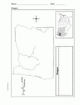 Map of Oregon