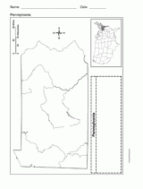 Map of Pennsylvania
