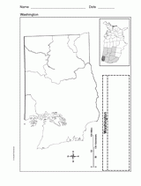 Map of Washington