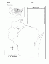 Map of Wisconsin