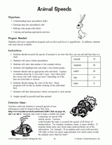 Animal Speeds