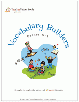 Vocabulary Builders Printable Book (Grades K-1)