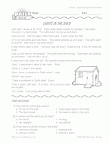 Reading Warm-Up 137 for Gr. 1 & 2: Mystery/Suspense/Adventure
