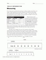 Measuring