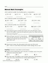 Mental Math Strategies