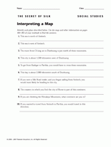 Interpreting a Map