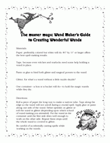 The Master Magic Wand Maker's Guide to Creating Wonderful Wands