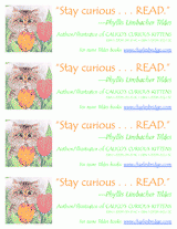 Calico's Curious Kittens Bookmark