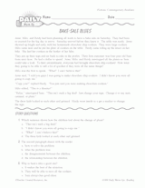 Reading Warm-Up 122 for Gr. 3 & 4: Contemporary Realistic Fiction