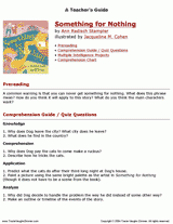 Something for Nothing Teacher's Guide