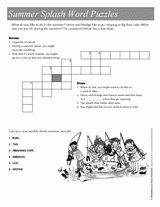 Henry & Mudge Summer Splash Word Puzzles