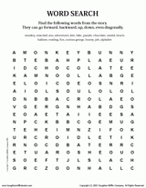 Curious George Word Search 1