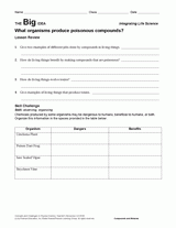 What Organisms Produce Poisonous Compounds?