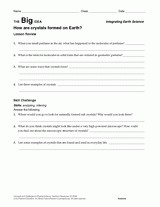 How Are Crystals Formed on Earth?