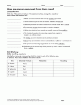 How Are Metals Removed from Their Ores?