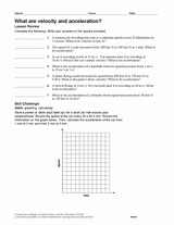 What Are Velocity and Acceleration?