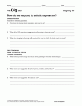How Do We Respond to Artistic Expression?