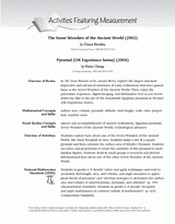 Literature & Math: Wonders of the Ancient World Stories
