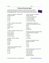 National Symbols Quiz