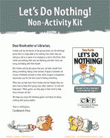 Let's Do Nothing Activity Kit